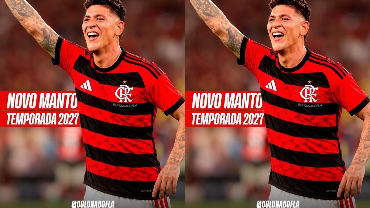 Vazamento revela design da nova camisa do Flamengo para temporada 2027