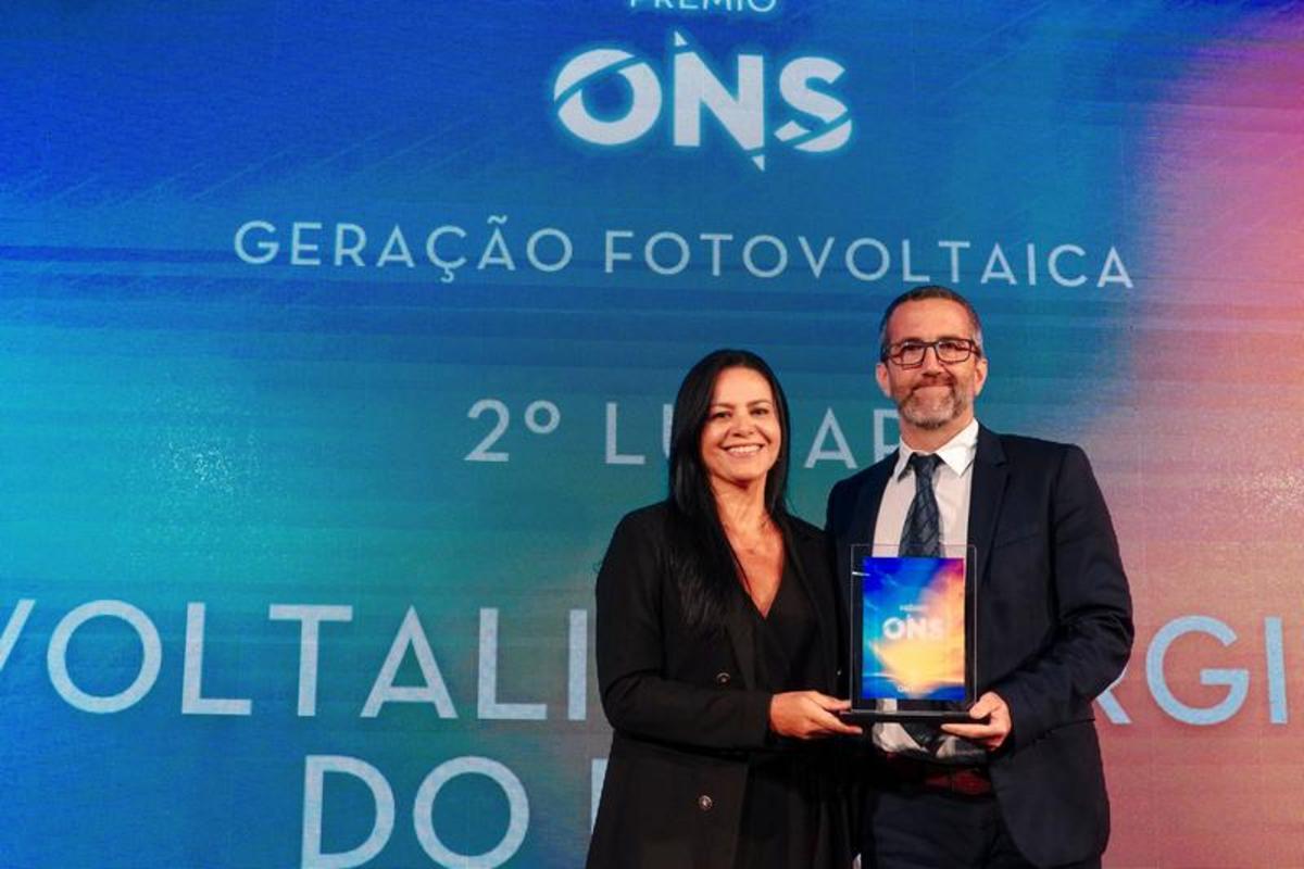 Voltalia conquista 2º lugar entre geradores fotovoltaicos no Prêmio ONS de Qualidade na Operação